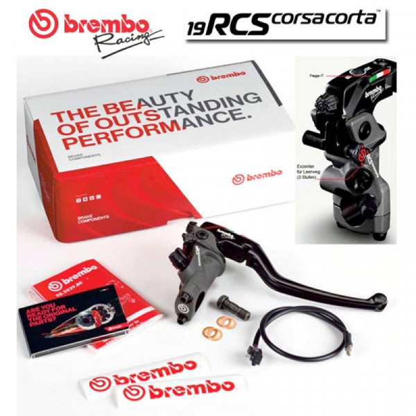NEW Brembo RCS 19x18-20 RCS Corsa Corta Radial Bremspumpe
