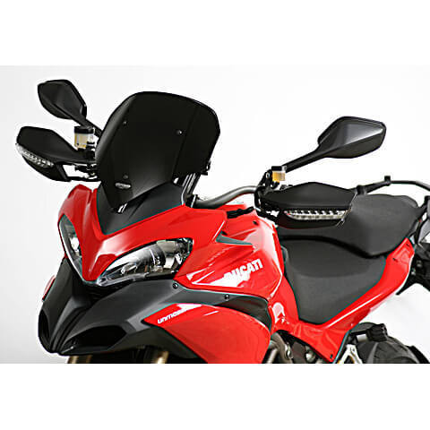 MRA Sportscheibe, DUCATI Multistrada 1200, schwarz, 09-12, kurz mit ABE