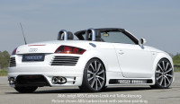 Rieger Seitenschweller rechts carbon look für Audi TT (8J) Roadster 09.06-