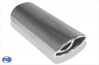 FOX Anschweißendrohr Typ 33 106x71 mm Edelstahl FOX Anschweißendrohr Typ 33 106x71 mm Edelstahl