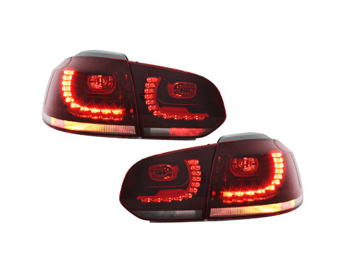 LED Rückleuchten VW Golf 6 VI 08-13 rot/klar