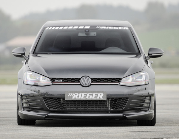 Rieger Spoilerlippe für VW Golf 7 GTI 5-tür. 04.13-12.16 (bis Facelift)