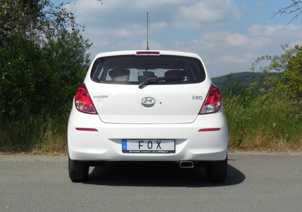 Hyundai i20 Endschalldämpfer - 145x65 Txp 59