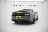 Spoiler CAP Für Ford Mustang / Mustang GT Mk6 Schwarz Hochglanz