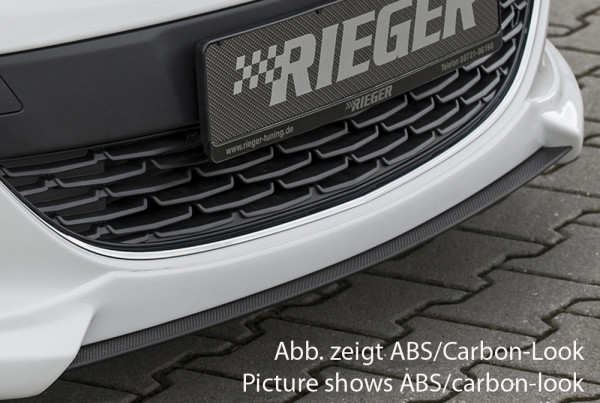 Rieger Spoilerschwert matt schwarz für Opel Astra J 5-tür. 10.12- (ab Facelift)