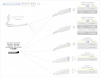 Arrow Zwischenrohr passend für Suzuki GSX-R 600/750 06-07 Arrow Zwischenrohr passend für Suzuki GSX-R 600/750 06-07