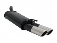 Novus Sportauspuff passend für Opel Tigra A 2x76mm SR-Design Novus Sportauspuff passend für Opel Tigra A 2x76mm SR-Design