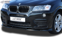 RDX VARIO-X Frontspoiler passend für BMW X3 F25 M-Technik bis 2014 RDX VARIO-X Frontspoiler passend für BMW X3 F25 M-Technik bis 2014