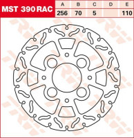 TRW Bremsscheibe starr MST390RAC passend für Honda CB 1000 R TRW Bremsscheibe starr MST390RAC passend für Honda CB 1000 R