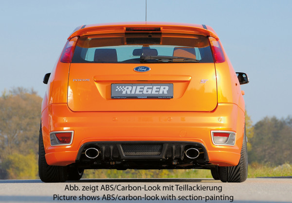 Rieger Heckansatz für Ford Focus 2 ST 5-tür. 10.05-01.08 (bis Facelift)