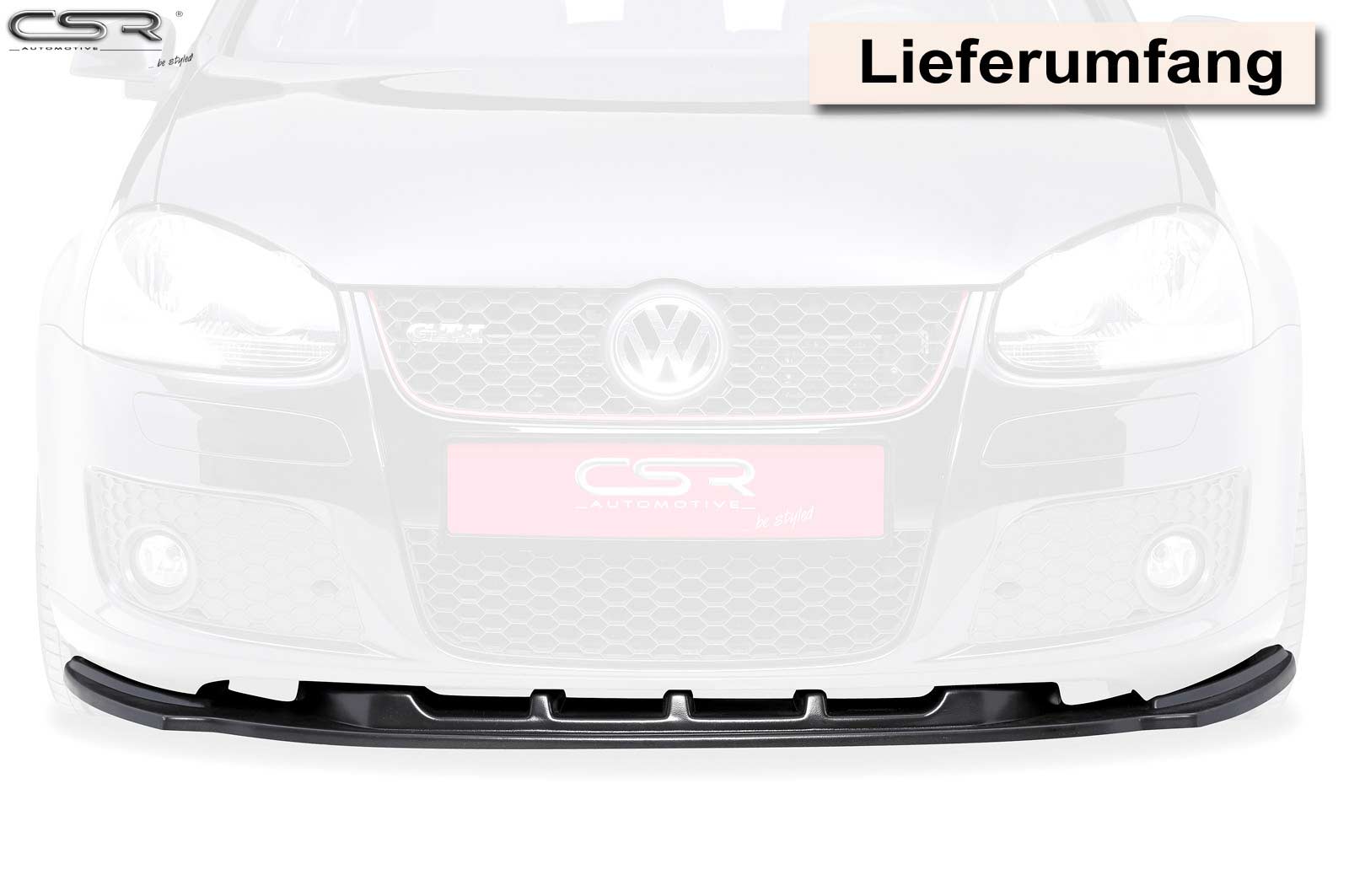 Cup-Spoilerlippe mit ABE für VW Golf 5 GTI/GT CSL382