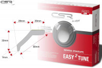 easy²tune Universal Spoilerlippe zum Ankleben in Schwarz ZB131 easy²tune Universal Spoilerlippe zum Ankleben in Schwarz ZB131