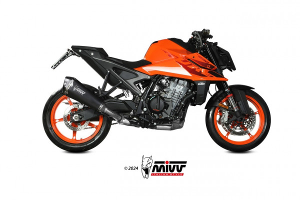 MIVV DELTA RACE Edelstahl Schwarz KTM 990 DUKE 2024