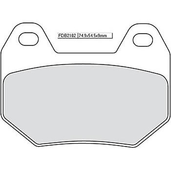 FERODO Bremsbelag FDB 2102 Platinum mit ABE