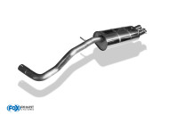 FOX Endschalldämpfer passend für VW Golf IV 2x76 Typ 13 FOX Endschalldämpfer passend für VW Golf IV 2x76 Typ 13