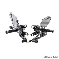 GILLES VCR Fußrastenanlage passend für Aprilia RSV4 / Tuono V4 mit ABE GILLES VCR Fußrastenanlage passend für Aprilia RSV4 / Tuono V4 mit ABE