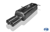 FOX Endschalldämpfer passend für Peugeot 307 - 2x76 Typ 13 FOX Endschalldämpfer passend für Peugeot 307 - 2x76 Typ 13