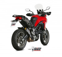MIVV DOUBLE GUN Edelstahl Endschalldämpfer passend für Ducati Multistrada 950-1200 / V2-S / Enduro 1 MIVV DOUBLE GUN Edelstahl Endschalldämpfer passend für Ducati Multistrada 950-1200 / V2-S / Enduro 1