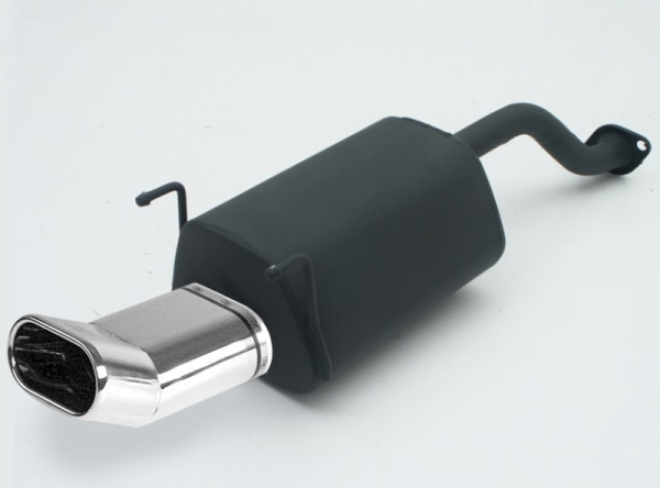 Ulter Sportauspuff passend für Honda CRX Del Sol 1992–1998 1 Endrohr oval 145×75