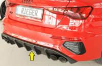 Rieger Heckeinsatz passend für Audi A3 S3 (GY) 5-tür. (Sportback) 07.20-05.24 Rieger Heckeinsatz passend für Audi A3 S3 (GY) 5-tür. (Sportback) 07.20-05.24