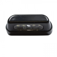 LED-Kennzeichenbeleuchtung "Zest" E-geprüft schwarz Schraubenabstand 45mm LED-Kennzeichenbeleuchtung "Zest" E-geprüft schwarz Schraubenabstand 45mm