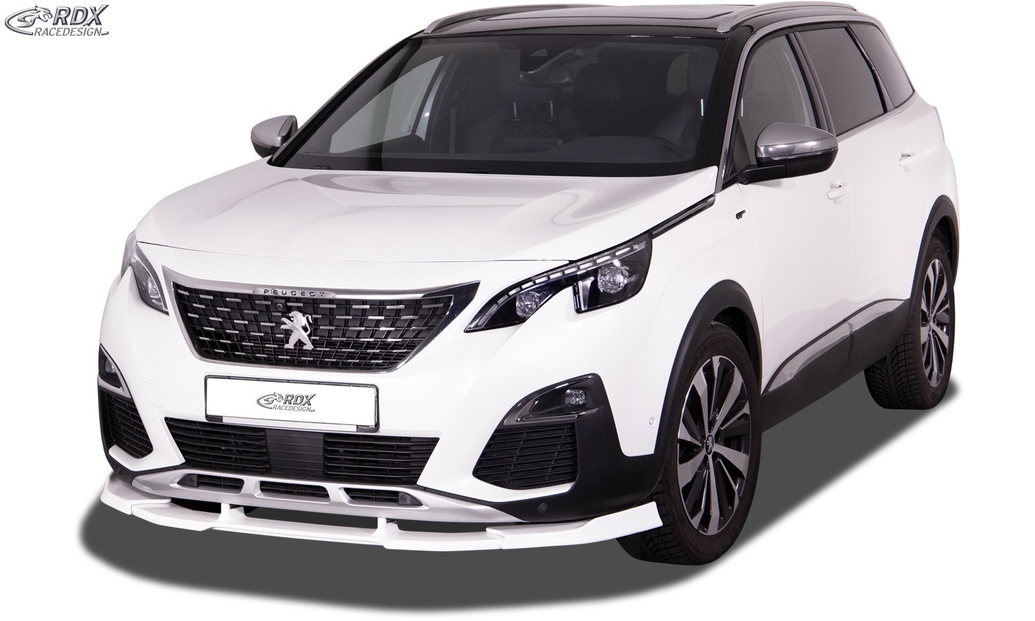 RDX Frontspoiler VARIO X für PEUGEOT 5008 M 2017 2020 Frontlippe