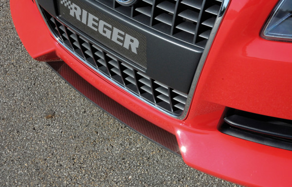 Rieger Spoilerschwert carbon look für Audi A4 (8E) Typ B7 Avant 11.04- (ab Facelift)
