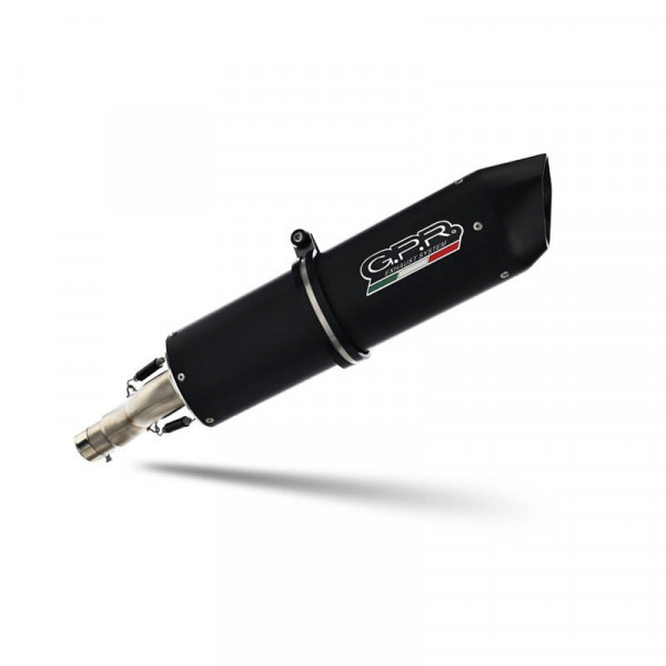 GPR Furore Nero Racing Slip-On Auspuff passend für Moto Guzzi V85 TT 2021–2024