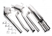 TA Technix Edelstahlanlage 2x76mm rund gebördelt passend für Opel Omega B / 6-Zylinder Limousine TA Technix Edelstahlanlage 2x76mm rund gebördelt passend für Opel Omega B / 6-Zylinder Limousine