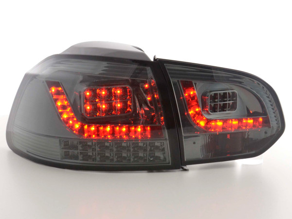 LED Rückleuchten Set VW Golf 6 Typ 1K 2008 bis 2012 schwarz mit Led Blinker