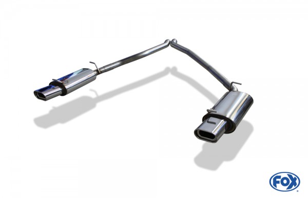 FOX Endschalldämpfer passend für Range Rover II LP