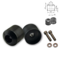 Lenkergewichte passend für Kawasaki M8 MOVE STORM STREAM schwarz Alu 6061 Lenkergewichte passend für Kawasaki M8 MOVE STORM STREAM schwarz Alu 6061