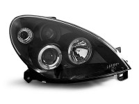 Scheinwerfer passend für Citroen Xsara 09.00 - 10.04 Angel Eyes Black Scheinwerfer passend für Citroen Xsara 09.00 - 10.04 Angel Eyes Black