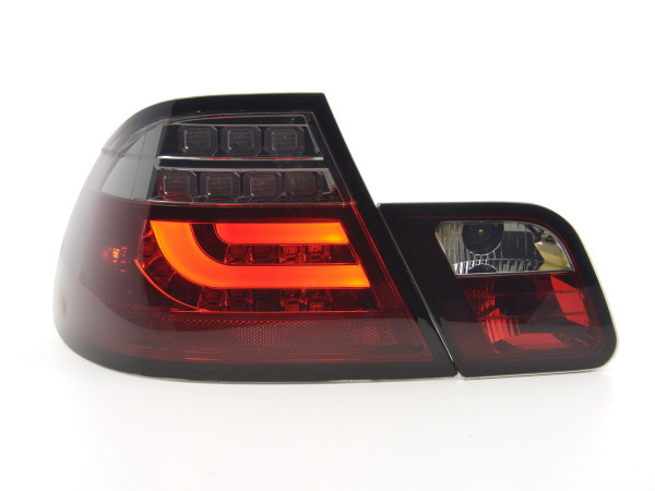 LED Rückleuchten Set BMW 3er E46 Coupe 99-03 rot/schwarz