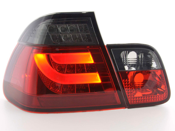 LED Rückleuchten Set BMW 3er E46 Limo 98-01 rot/schwarz