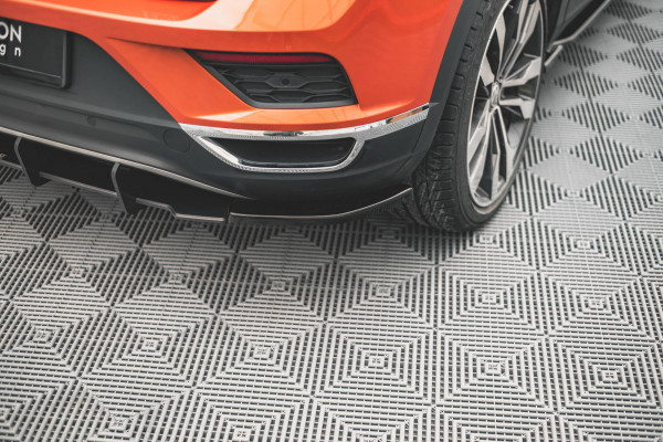Heck Ansatz Flaps Diffusor passend für VW T-Roc Mk1