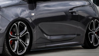 Seitenschweller im Cup Look passend für Opel Adam S + OPC Line ab Baujahr 2015 Seitenschweller im Cup Look passend für Opel Adam S + OPC Line ab Baujahr 2015