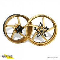OZ Piega R Aluminium Felgensatz gold matt passend für BMW S1000RR OZ Piega R Aluminium Felgensatz gold matt passend für BMW S1000RR