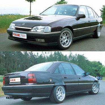 K.A.W. PlusKit Sportfahrwerk passend für Opel Omega A Limousine 09/1986–03/1994