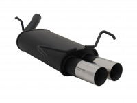 Novus Sportauspuff passend für Opel Corsa C 2x76mm RL-Design Novus Sportauspuff passend für Opel Corsa C 2x76mm RL-Design