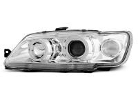 Scheinwerfer Angel Eyes Chrome passend für Peugeot 306 02.93-04.97 Scheinwerfer Angel Eyes Chrome passend für Peugeot 306 02.93-04.97