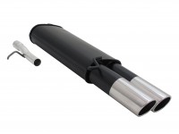 Novus Sportauspuff passend für VW Passat 3B / 3BG 2x90mm SR-Design Novus Sportauspuff passend für VW Passat 3B / 3BG 2x90mm SR-Design