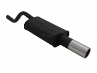 Novus Sportauspuff passend für Renault Clio 2 1x90mm Novus Sportauspuff passend für Renault Clio 2 1x90mm