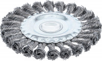 Scheibenbürste / Zopfrundbürste Ø 125 mm – Stahldraht Scheibenbürste / Zopfrundbürste Ø 125 mm – Stahldraht