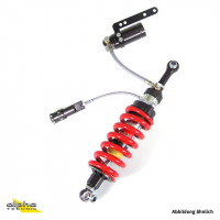 BITUBO Federbein Mono rot passend für BMW F800GS (2008-2012) BITUBO Federbein Mono rot passend für BMW F800GS (2008-2012)