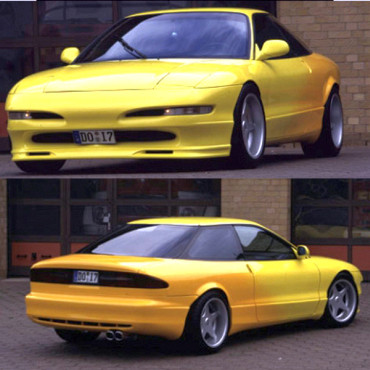 K.A.W. PlusKit Sportfahrwerk für Ford Probe ECP/T22 ab 10/1993 bis 03/1998