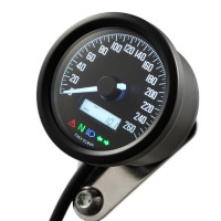 Daytona Digitaltacho New Velona 60 Typ B schwarz LED weiss Daytona Digitaltacho New Velona 60 Typ B schwarz LED weiss