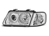 Scheinwerfer Angel Eyes chrom passend für Audi A3 8L Scheinwerfer Angel Eyes chrom passend für Audi A3 8L