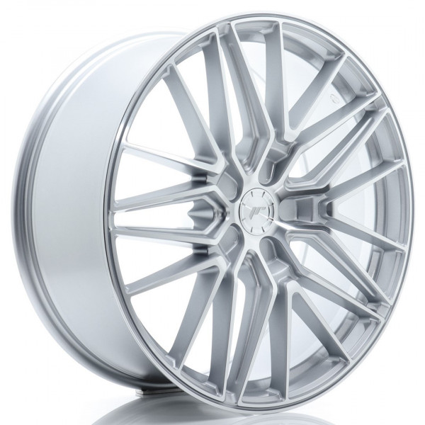 JR Wheels JR38 21x9,5 ET57 5x130 Silver Machined Alufelge