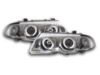 Scheinwerfer Set BMW 3er Limo Typ E46 98-01 chrom